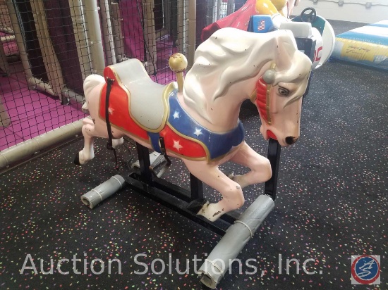 Stallion Kiddie Ride Serial 1993401 Equipped w/ Embed System Card Reader Scanner; Does NOT Have the