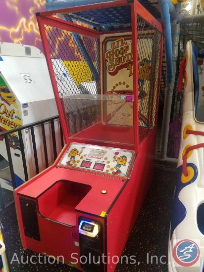 Lil Hoop Shot by Doyle Basketball Shoot Kid Game Equipped w/ Embed System Card Reader Scanner; Does