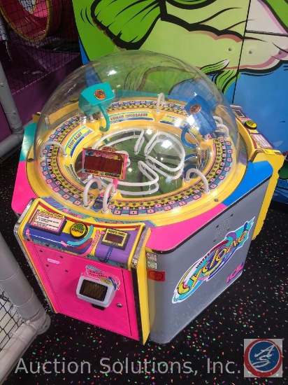 Cyclone by Ice Arcade Game Equipped w/ Embed System Card Reader Scanner; Does NOT Have the Original