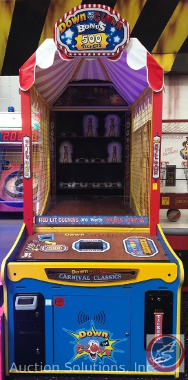 Down the Clown Carnival Classics Arcade Game Lots 306-358 Will Be Sold All One Money If Reserve Is