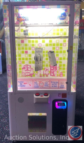 Barber Cut Lite Arcade Claw Game Equipped w/ Embed System Card Reader Scanner; Does NOT Have the