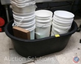 Large Plastic Ice Trough, Pickle Buckets