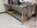 Stainless Steel Prep Table 96