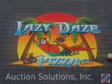 Lazy Daze Pizza and Grill Sign 152