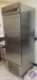 Superior Commercial SS Refrigerator on Casters Model R-23S