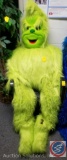 The Grinch Costume; Includes Head, Body, Feet