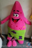 Patrick Starfish Costume, Includes Body, Feet, and Cement Bucket Stand