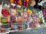 Plastic Dinosaurs, Plastic Bracelets, Smarties, Ring Pops, Stuff Shop Party Packs, Body