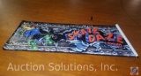 Vinyl Skate Daze Banner with Grommets 10' x 4'