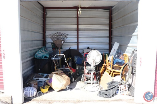 LOCATED IN OMAHA, NE Complete Contents of [10' x 10'] Unit 157 A $100 Clean-Out Deposit will be
