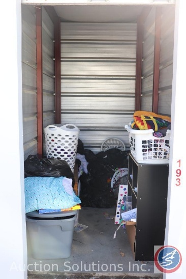 LOCATED IN OMAHA, NE Complete Contents of [5' x 10'] Unit 193 A $100 Clean-Out Deposit will be