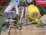 Graco Magnum Project Painter Plus, Stanley Movable Air Heater Model #675919
