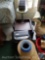 Floral End Table, Conair Clean Deluxe Air Purifier, Ottoman, Clipboards, Midland Public Alert Radio