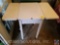 Vintage Enamel Table with Drop Leaf Sides 37