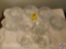 (10)Kig Indonesia Custard Dishes, (5) Glass Custard Dishes