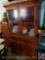 2 Piece Hutch with 2 Glass Doors 42