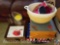 (2) American Flag Food Warmer Carriers with 3 Qt. Pyrex Casserole Dishes with Lids, Electric