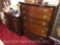 Vintage Four Drawer Dresser 33 1/2