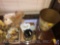 Small Decorative Trash Can, Ceramic Pitcher, Small Teddy Bear, Candles, Assorted Perfumes, More