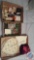 Jewelry Box, Jewelry Hanger, Assorted Christmas Costume Jewelry