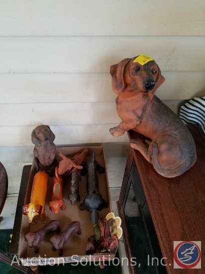 Dachshund Figurine, Dachshund Magnets