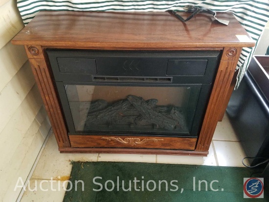 Heat Surge Moveable Fireplace Heater Model W5 {{INCLUDES REMOTE}} 32" x 11 1/2" x 26"