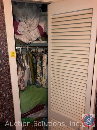 Entire Contents of Closets, Includes Linens, Blankets, and More