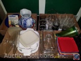 Zyliss Cheese Grater in Box, Corning Ware Dish Set, Keramos Danmark, S+P Shakers and More