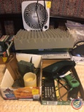 (2) Stethoscopes, Blood Pressure Cuff, Calculator, Book Ends, (3) Seat Cushions, Living Solutions