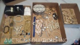 (2) Millano Ladies Wrist Watches, Assorted Costume Jewelry