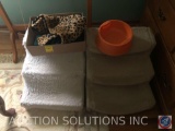 (2) Dog Stairs, Dog Coat, Dog Bowl
