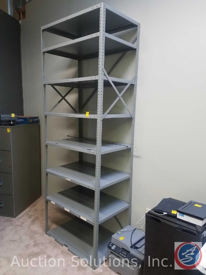 7 Tier Steel Storage Shelving Unit36" x 24 3/4" x 99"