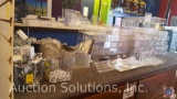 Slat Hangers, Plastic Tubs, Box of Tickets