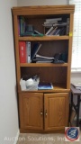 Three Tier Book Shelf with Two Doors 30
