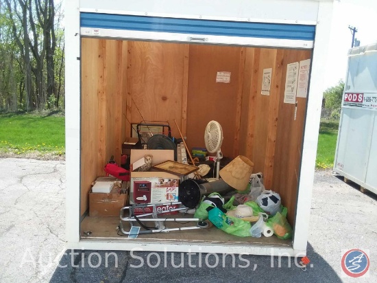 Complete Contents of 145 x 92'' Storage Pod 19A76. A $50 Refundable Clean-Out Deposit is Required.