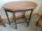 Vintage Wood 32 x 20 x 29 in. Spindle Leg Side Table