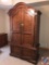 Palmer Home Entertainment Armoire 47 x 24 x 77, w/ 6-Drawers and Three Shelves