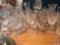 Assorted Cut Glass and Pressed Glass Stemware