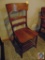 Vintage Oak Kitchen Chair