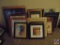Very Large Selection of Framed Embroidered Cross Stitch Samplers, Wall Art and Matted Prints