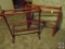 (2) Wood Quilt Racks, Oak and Pine