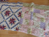 (2) Machined Quilts for Full Size Beds