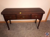 Broyhill 3-Drawer Sofa Table 52 x 17 x 29 in.
