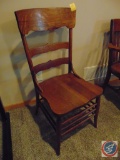 Vintage Oak Kitchen Chair