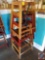 {{4X$BID}} (4) Wooden Restaurant High Chairs