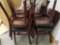 {{4X$BID}} Wooden and Upholstered Padded Restaurant Chairs 32
