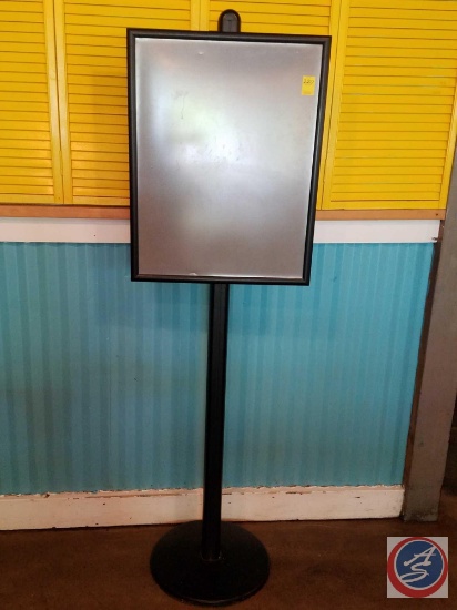 Freestanding Hostess Sign 73"