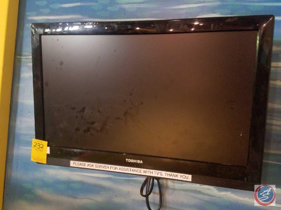 Toshiba 19" Television Model #19S24104 {{NO REMOTE}}