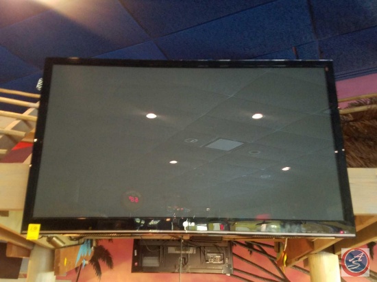 LG 50" Television {{MODEL NUMBER IS NOT VISIBLE DUE TO THE MOUNTING BRACKET. BUYER MUST BRING LADDER