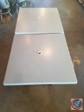 {{2X$BID}} (2) Lit Resin Umbrella Tables 35
